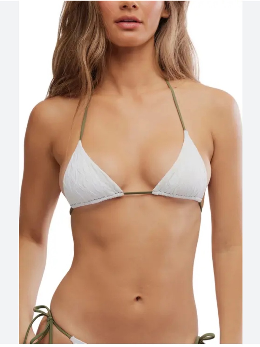 NWT Free-est by Free People Triangle Bikini Top